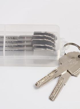 双面双具开铜锁芯卧室门防盗房门芯撬锁家用防大门WSQ执手锁配件