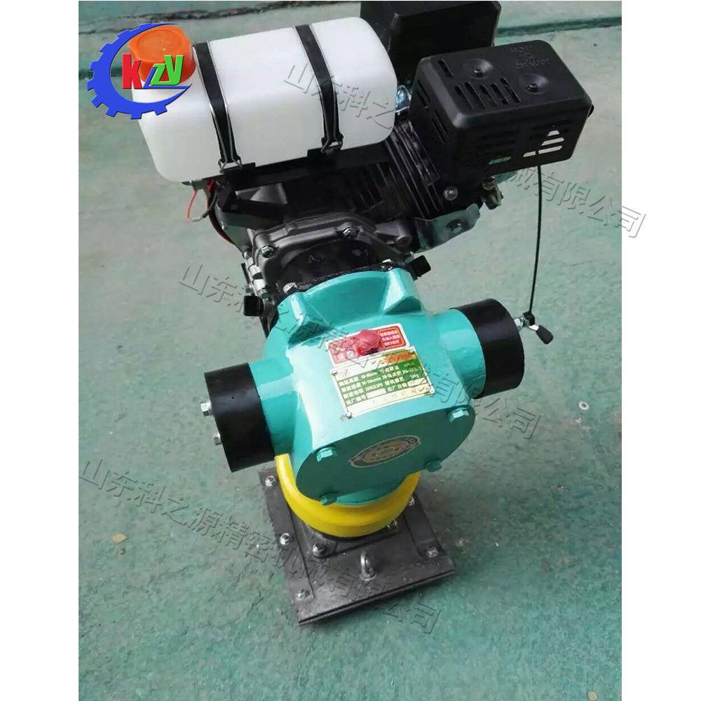 电动式冲击夯面道路施工UNX一作业设备汽油手扶式体化平路板夯