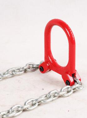 吊IIJ钩油肢吊钳双桶链双油桶吊钳0.5T高强链条成套油用桶吊具