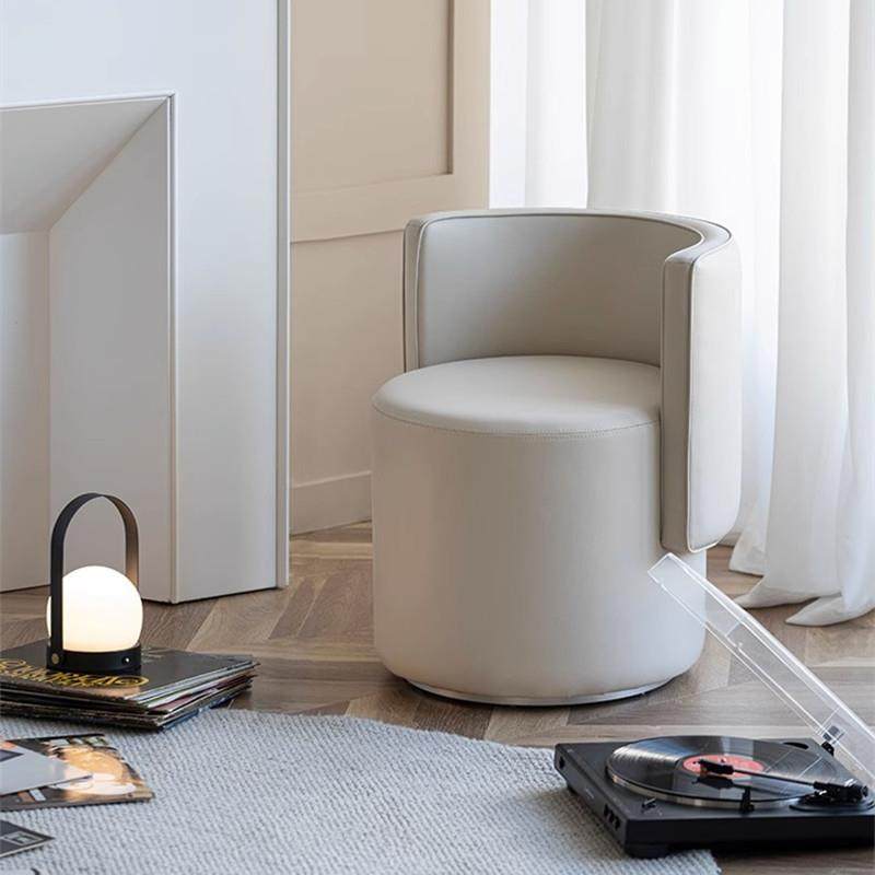 卧轻奢IAQ化妆凳滑轮家卧梳妆凳椅子简约主靠背梳妆台室凳子用化