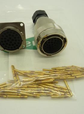 -PT06E-1832卡口防水连接配器套PT02E-18-P32S航空COX插头32P接头