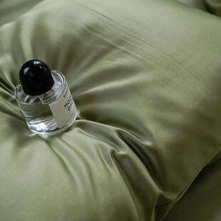 A类莱尔赛60支兰精天丝UIW单枕套套床单被夏季凉感丝滑裸睡单品