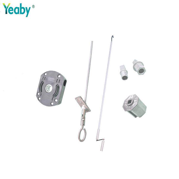 欧式手卷帘窗五配金万件向节摇手394摇杆接驱动盘手摇杆