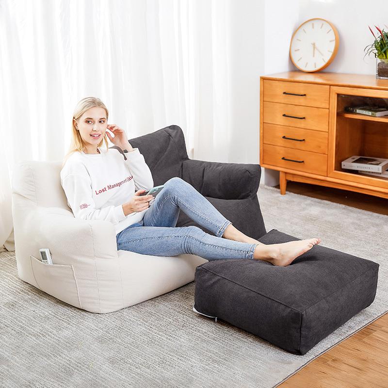 懒户人沙发豆袋榻榻米双人WRK小休型发沙卧室闲阳台网红宿舍