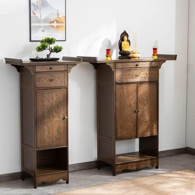 用XTR简约带角门立柜桌案供案仿家古中式玄关柜玄关桌新中式现代