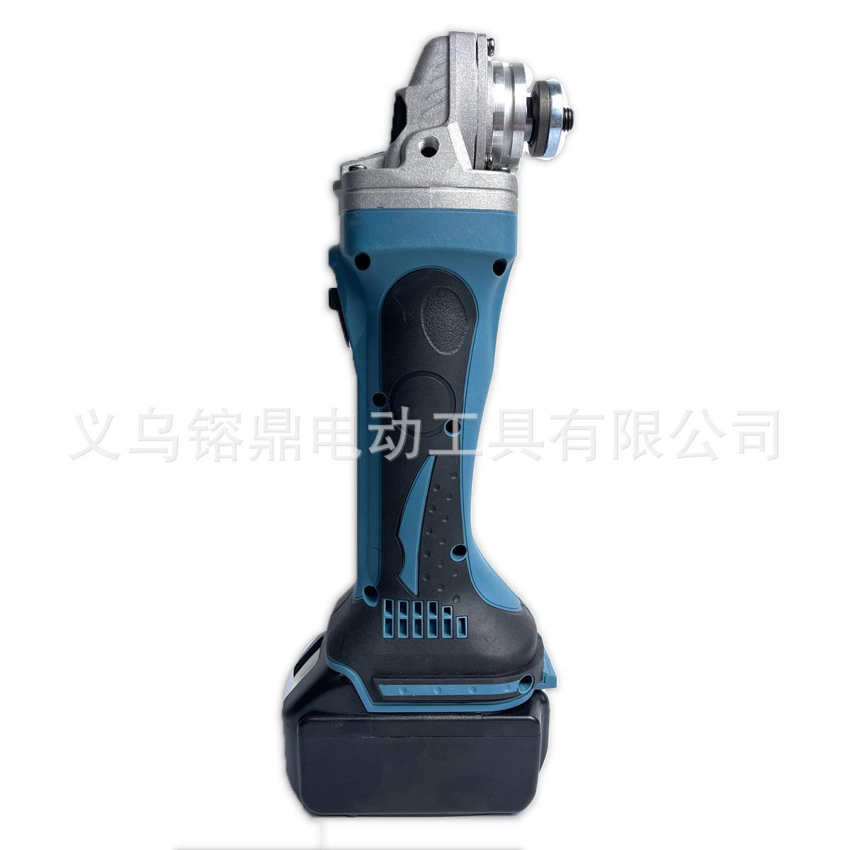 锂电无刷角磨机DGA402款双锂电金属打磨充电式多功能角磨机切割机
