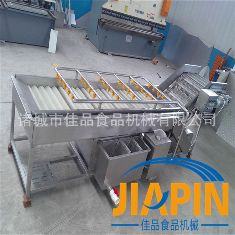 全自动果蔬清洗机器处理高压气泡喷淋清洗水果蔬菜图片