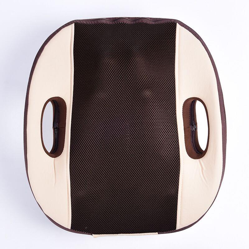 背部按摩器腰部按摩仪靠背腰部腰背物理揉捏腰枕靠垫护腰仪