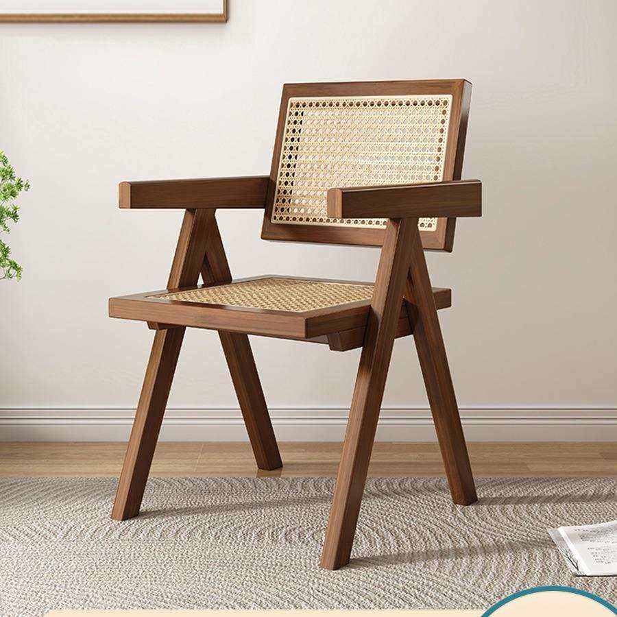 实木椅子家用餐椅简约民宿阳台网红休闲扶手靠背椅藤编昌迪加尔椅,畜牧/养殖物资,畜牧/养殖器械,淘宝优惠券,粉丝福利购,淘宝优惠卷