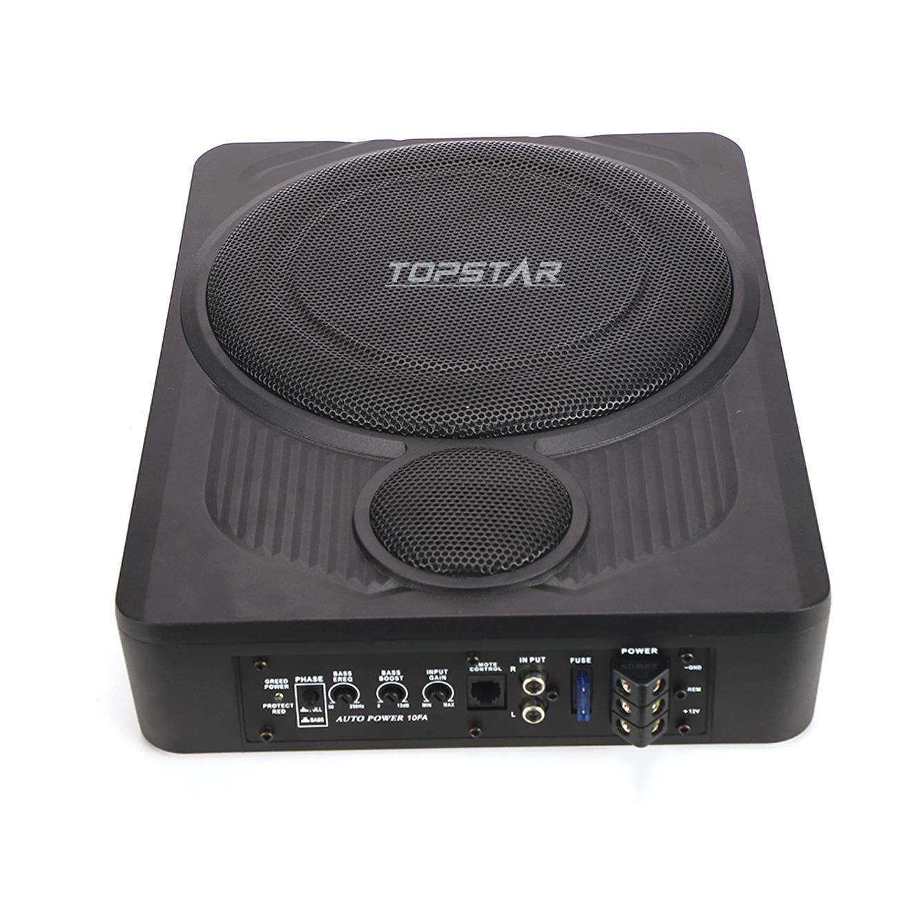 超薄低音炮车用座椅音响改装8寸10寸12V600W大功率车载音响