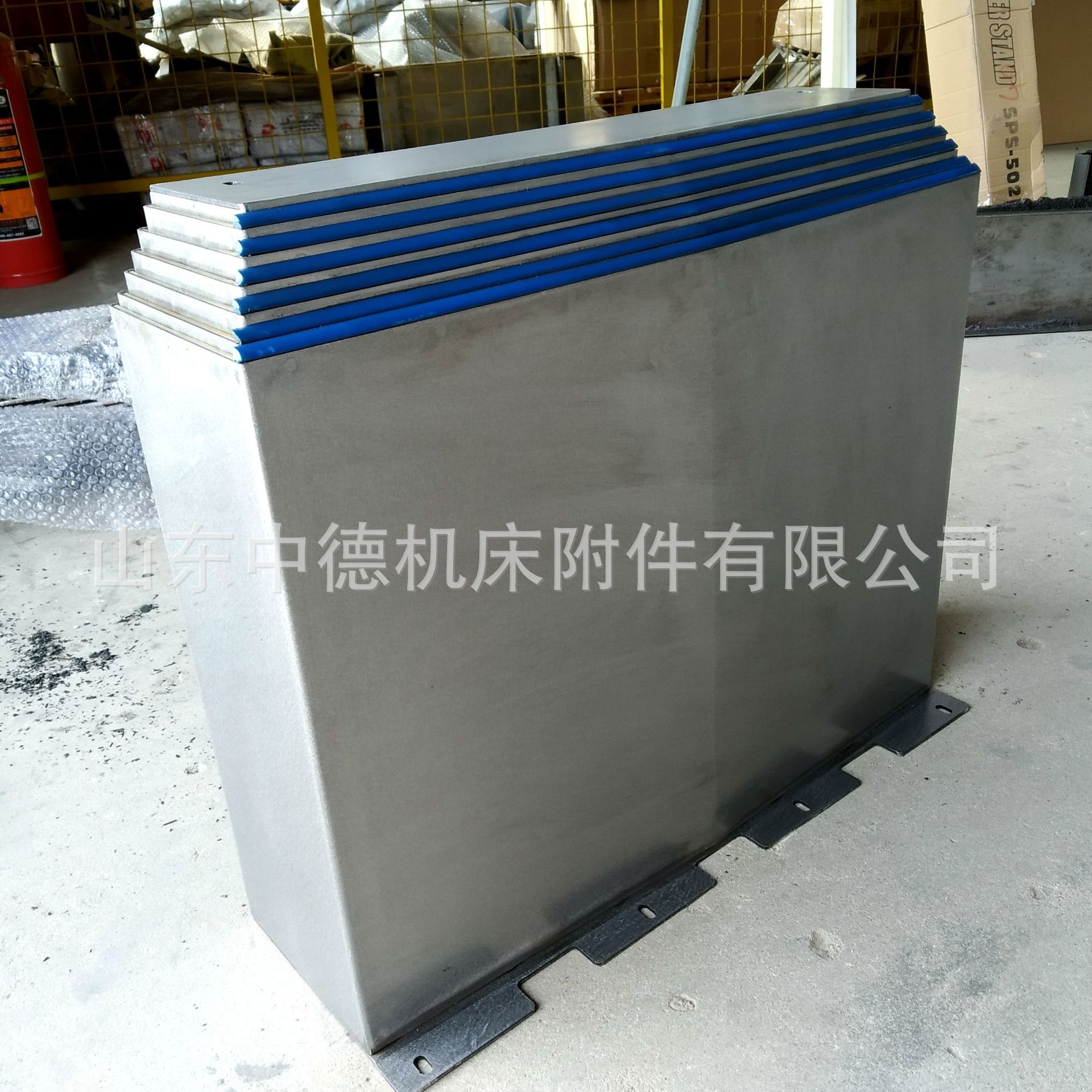 源头厂家钢板防护罩龙门机床导轨防护罩冷轧钢板不锈钢伸缩防尘罩
