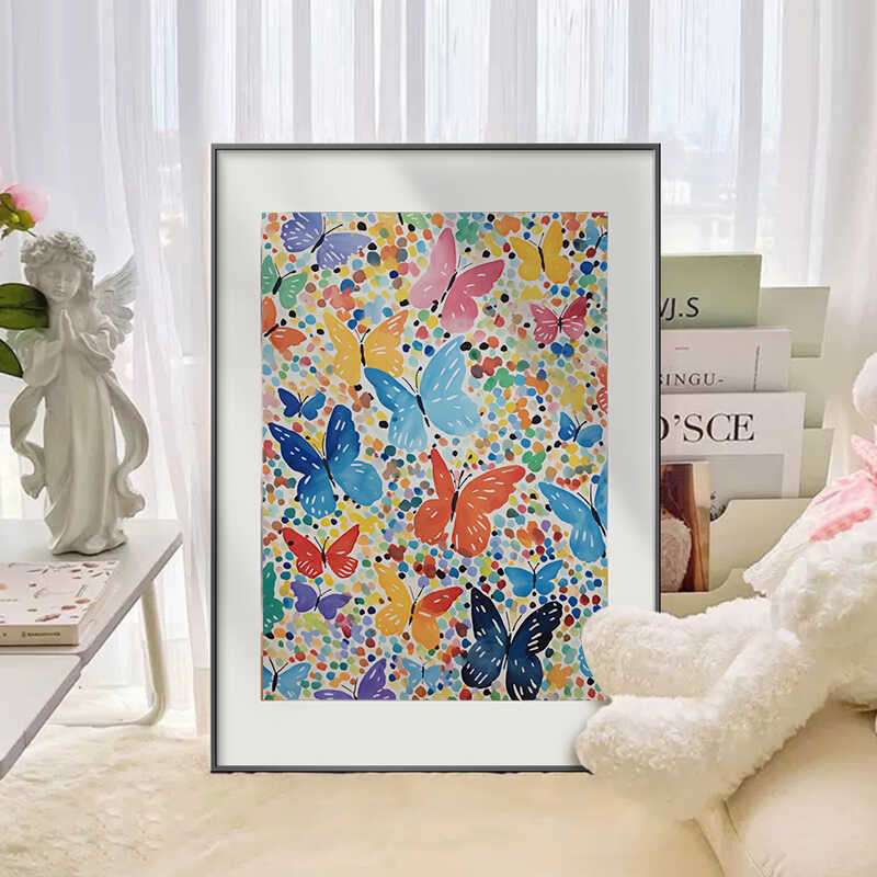 KORS拼图百蝶图500片成年创意减压益智玩具纸质