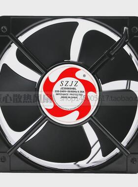 SZJZ建准工业风机JZ20060HBL200*200*60mm散热风扇220V