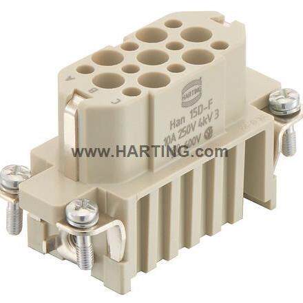 HARTING09210153101Han15D-STI-C哈丁浩亭连接器15针连接