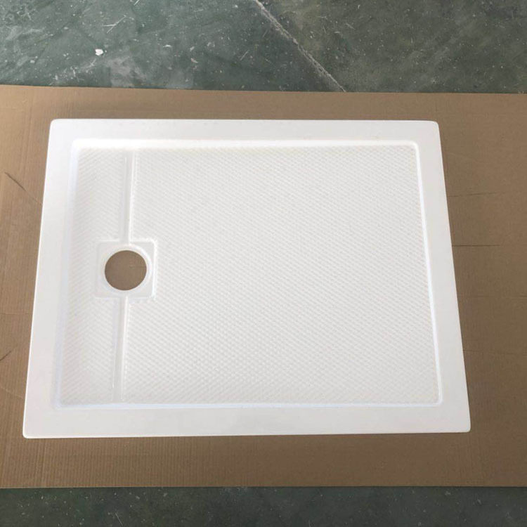 长方形亚克力ABS5CM6CM底盆淋浴房底座出口西班牙家用亚克力浴缸