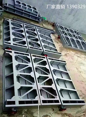 钢制闸门铸铁镶铜双止水闸门齿耙清污机水库铸铁闸门铸铁圆闸门