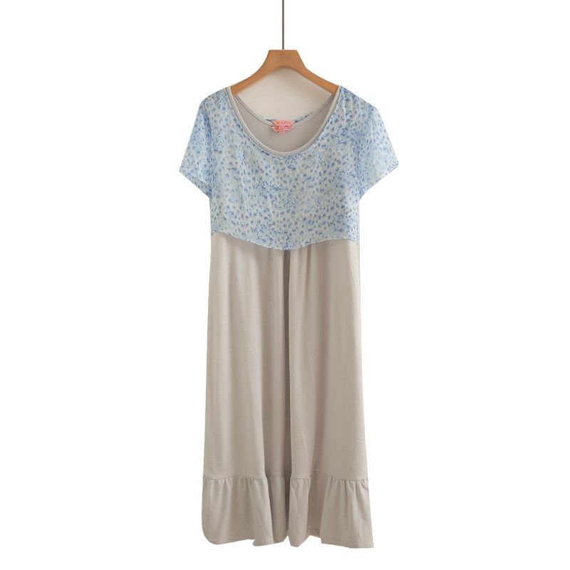 小坎肩两件装哺乳连衣裙夏外出短袖裙子宽松t恤裙产后喂奶衣夏装,女装/女士精品,连衣裙,淘宝优惠券,粉丝福利购,淘宝优惠卷