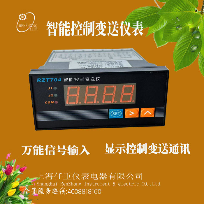 智能仪表RZT704万能输入控制变送仪压力温度数显表液位控制仪