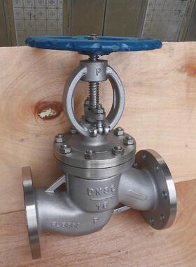 法兰截止阀不锈钢截止阀手动截止阀J41W-16P