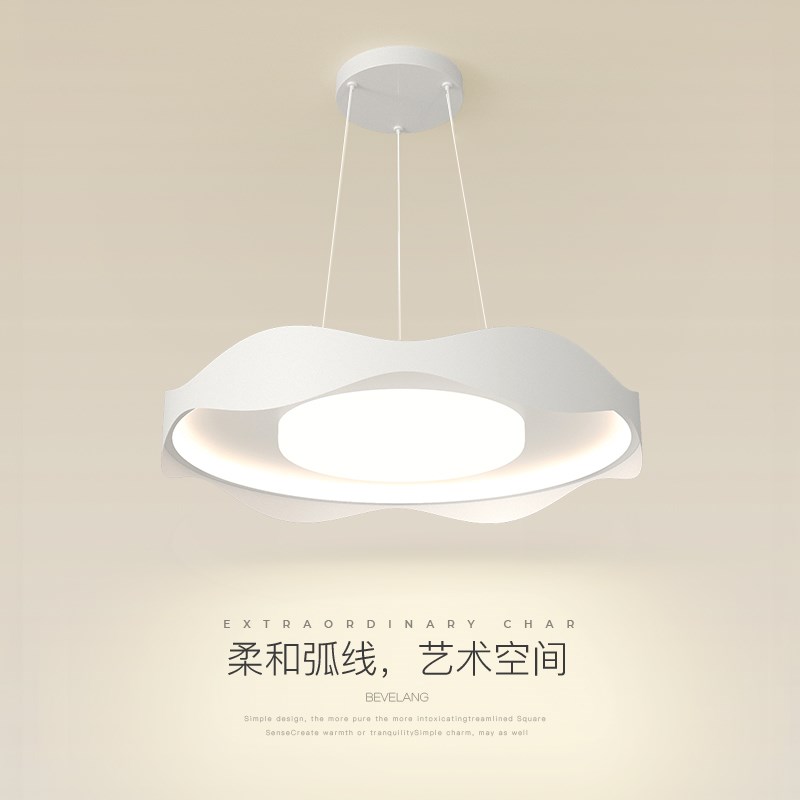 速发餐厅灯吊灯简约设计师个卧台浪吧波灯性室客厅灯全屋套餐组合