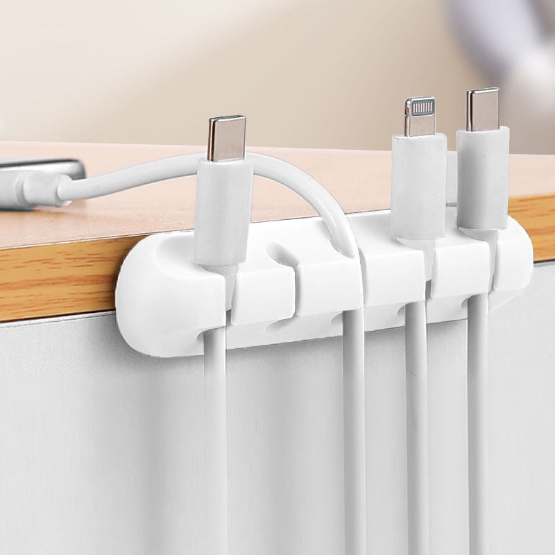 速发桌面理线固整理机器手神走线器定器收纳束集线器卡扣