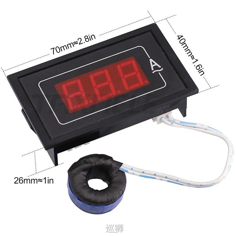 速发DL85 AC80-500V 100A 60A Du Displ Vtage Curret ter D