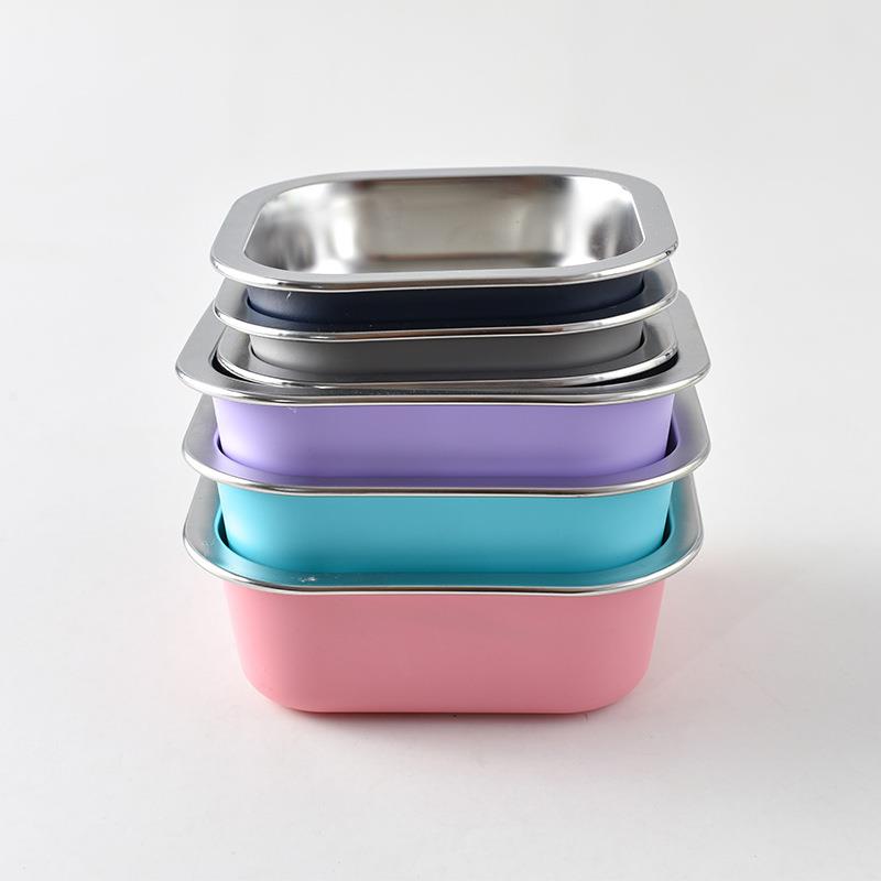 直销新款宠物碗不锈钢狗碗狗盆猫碗狗食盆单碗猫饭碗水碗狗狗用品