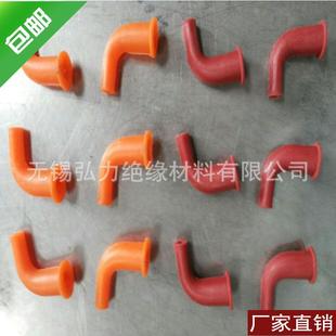 直销新款 拉链多边封制袋机硅胶护线套 硅胶套 红色耐高温硅胶套