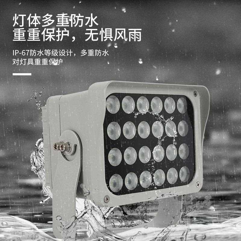 直销新款投光灯户外牌匾照明灯防水庭院射灯方形照树灯工程绿化景