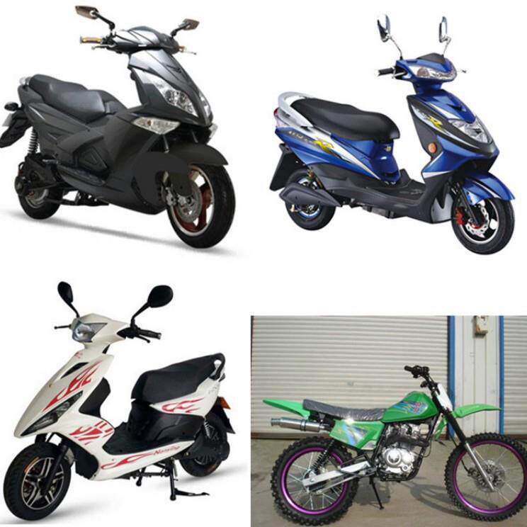 新款直销摩托车孔距42CM骠骑改装后减震器猎鹰嘉陵越野车叉口大白