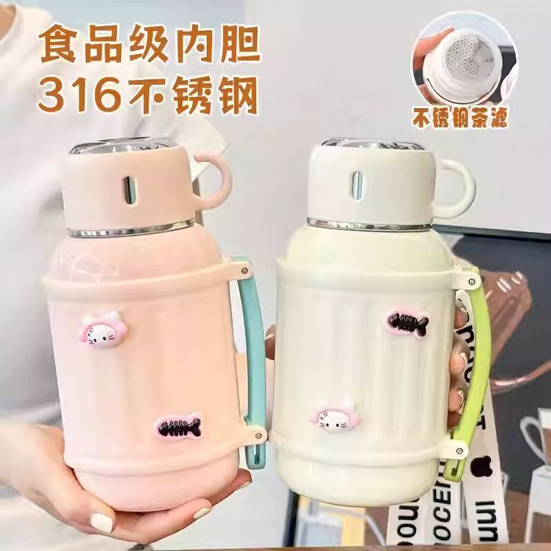 大容量保温杯316不锈钢户外便携