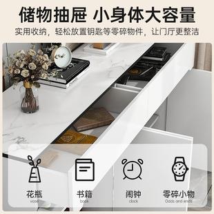 直销新款 靠墙玄关柜收纳柜阳台储物柜 轻奢鞋 柜家用门口大容量新款