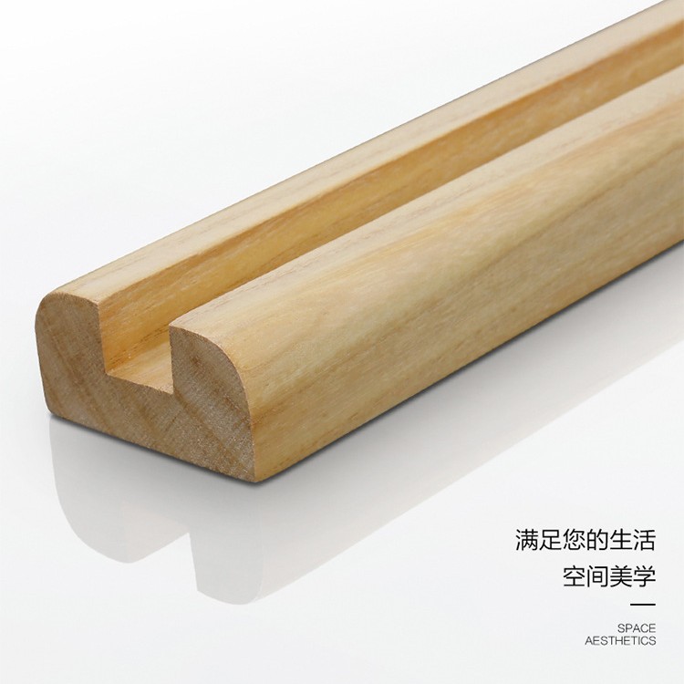 BOLEN实木防滑底座无框穿衣镜全身镜拱门落地镜带框试衣镜可搭配