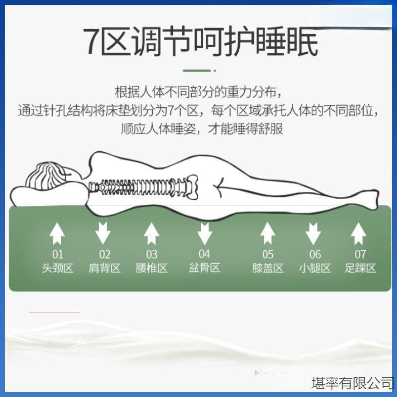 QNI厚乳胶床垫加家用软垫学生宿榻榻米海绵垫铺单人床折叠舍直底