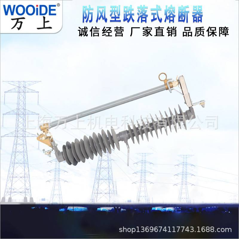 PRWG2-35KV/200A   HPRWG2-35/100A 防风型 户外高压跌落式熔断器