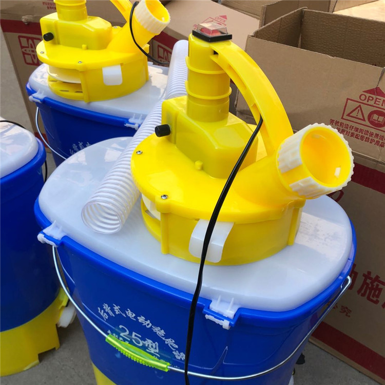 后背手提水田蔬菜大棚撒肥机 颗粒肥料扬肥机 新型电动除雪器
