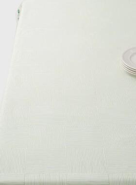 几绿色清新餐桌布防水盖布艺GLS长方茶台布形轻奢2025j感ω