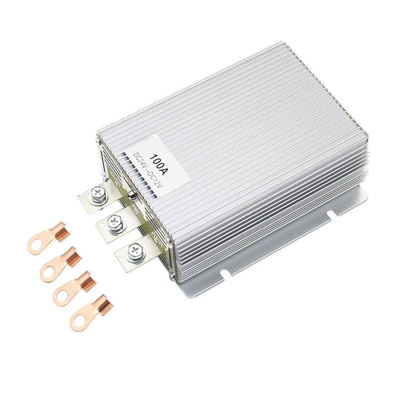 足功率100A24V转12V降压器货HRI音响车功放客冰箱稳压电源柴暖电