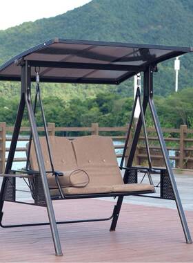 千户外秋千别金属墅吊椅铁TZP艺内摇篮庭院秋床室室外花园吊篮椅