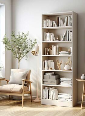 书缝架DIJ易置物架落地简家用多层厅柜子储物柜靠墙客边收纳窄小