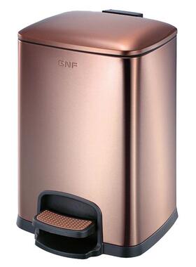 GNF南3SJ3-F03升国你方形垃圾桶外卫生间房间垃圾桶SJ33-F0静音迷