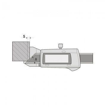 广陆高度45度倒角尺倒角规测量数显OTH游标精卡尺30°4°605°角