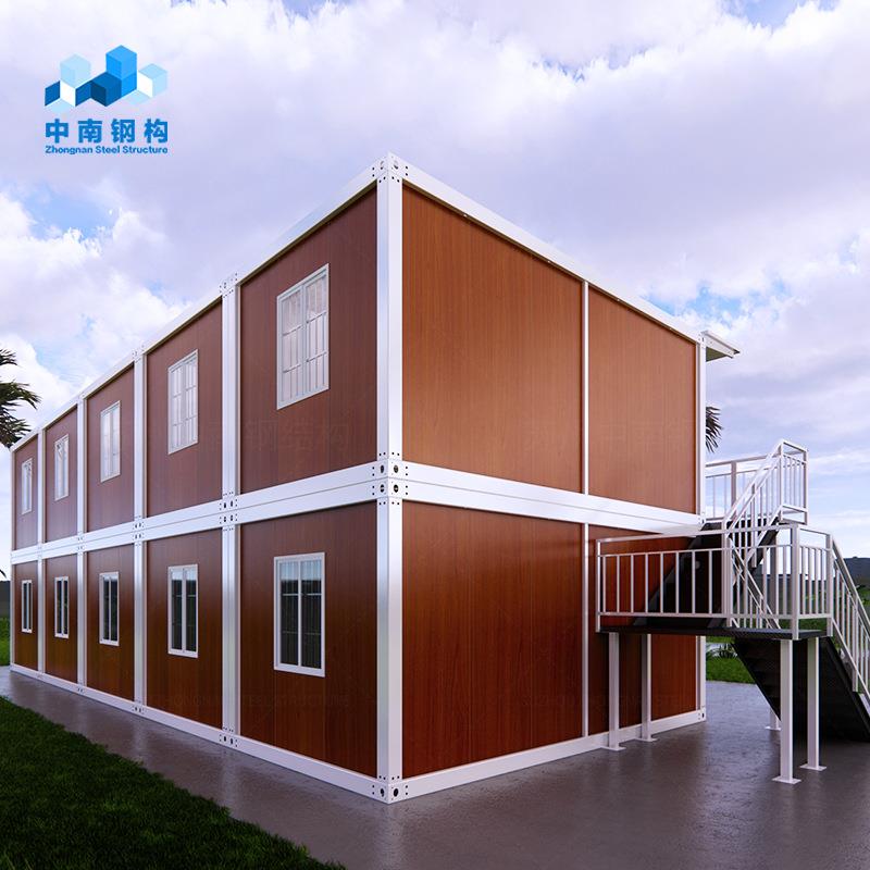 工地临箱板房宿舍住人集装移动房办公室成房屋集活动房快折叠箱房