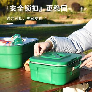 大容量长效保温不锈钢鲜厚抗压加104盒冷暖两用一箱多用家用保户