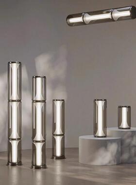 落捷米兰展新款设计师沙发玻OYV璃台灯卧地灯客厅室床头台灯长餐