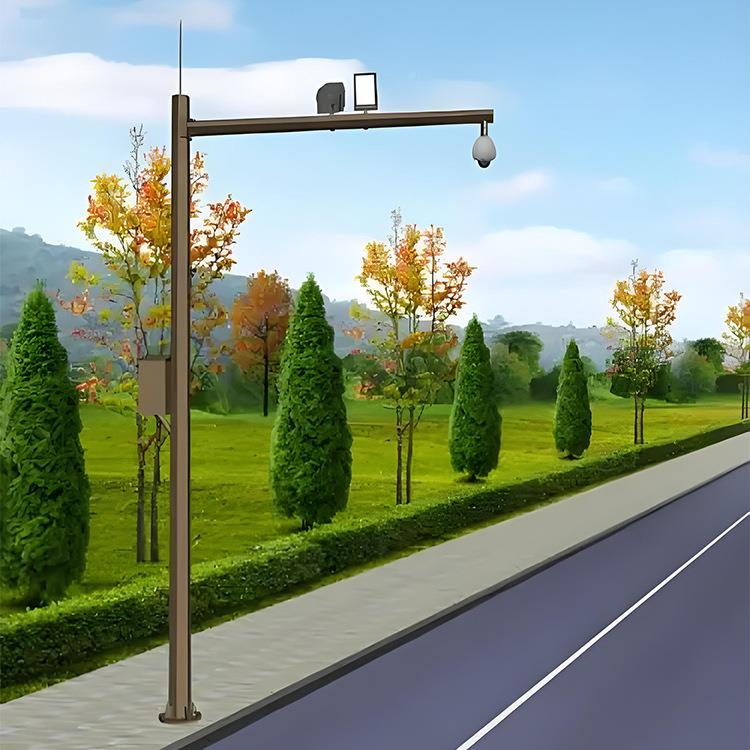 3米/.5米小/4米/5道3米区公园广场监控立杆户外NYG路不锈钢立杆