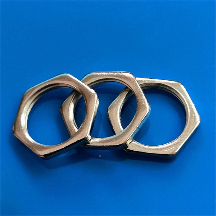 M121母镀镍电位器螺厂咪唑薄螺*UQF母螺纹均匀通规螺母家直销