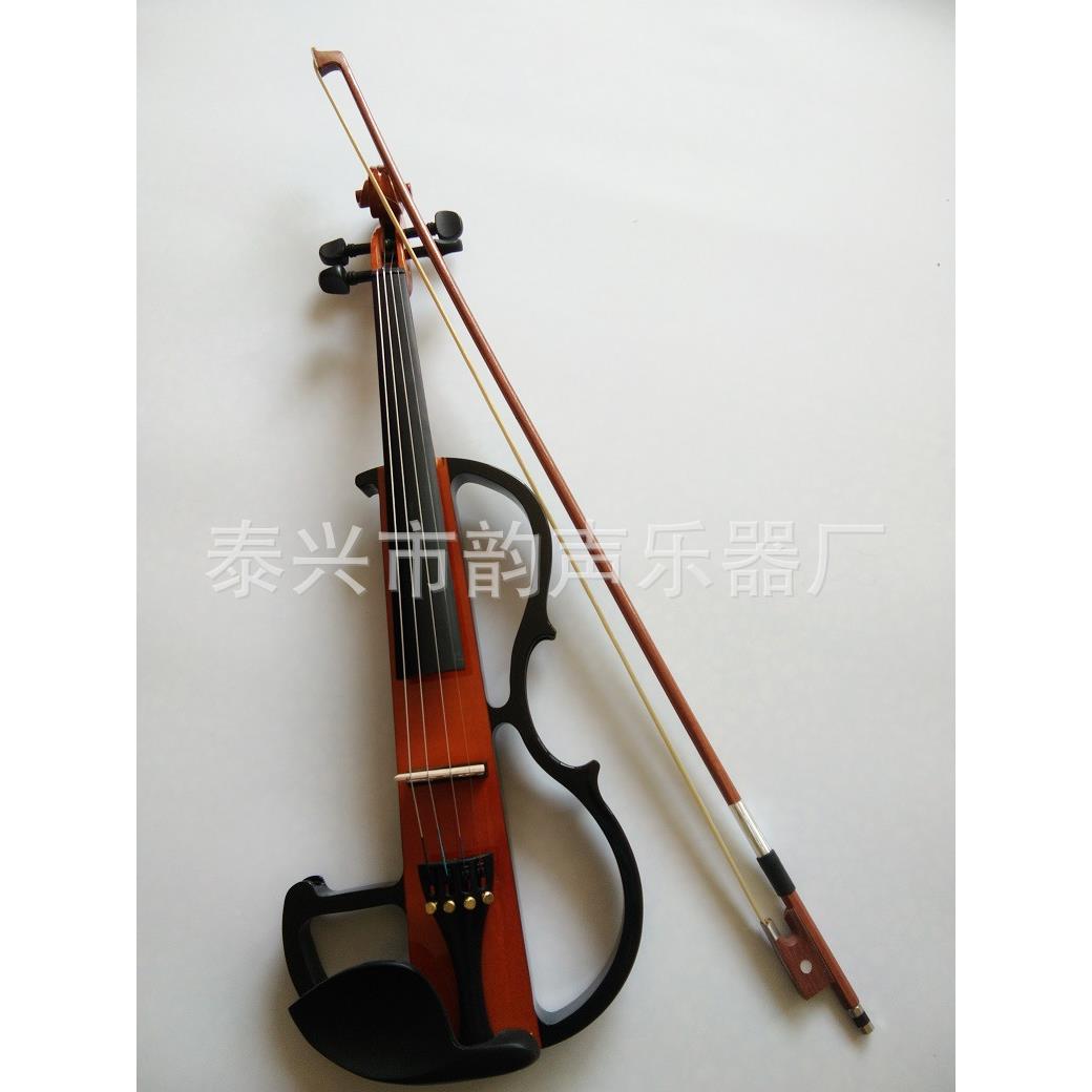 高档子色分色手工电小4/4提琴初双提学者演奏电声小琴乐器