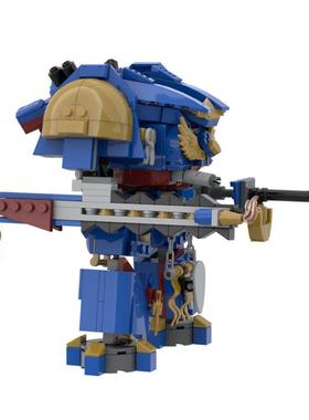 74号A17003战锤太陆战队童系列机甲积木模型儿益智拼空装XCQ玩具
