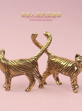 直销新款猫咪模具波斯跨境创意摆件ins家居装饰品桌面国潮复古手